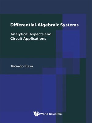 cover image of Differential-algebraic Systems